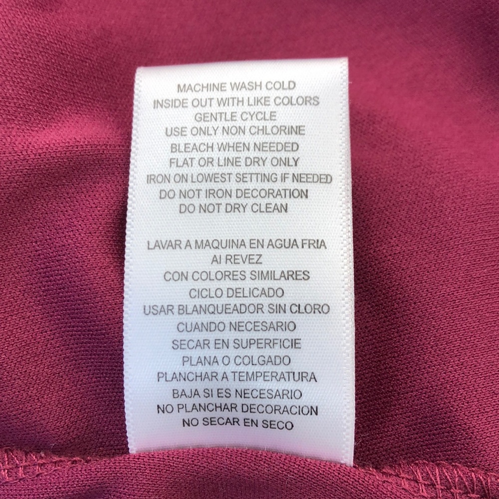 My Michelle Multi Color Shark Bite Hem Sleeveless - Picture 8 of 8